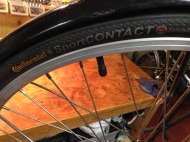 New Continental 1.3 tires